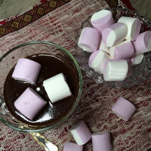 Горячий шоколад с зефиром